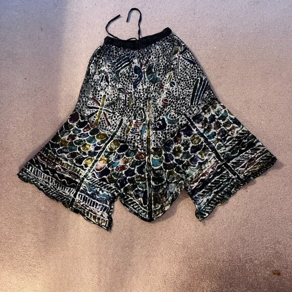 Nnamdi Ibenagu Spirit of Courage old style African tie die skirt small - Picture 3 of 8